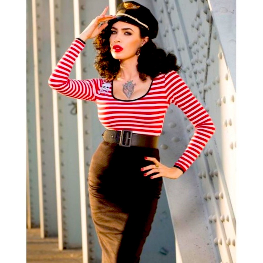 ☠️RARE FIND☠️ Deadly Dames Hotrod Honey Dress